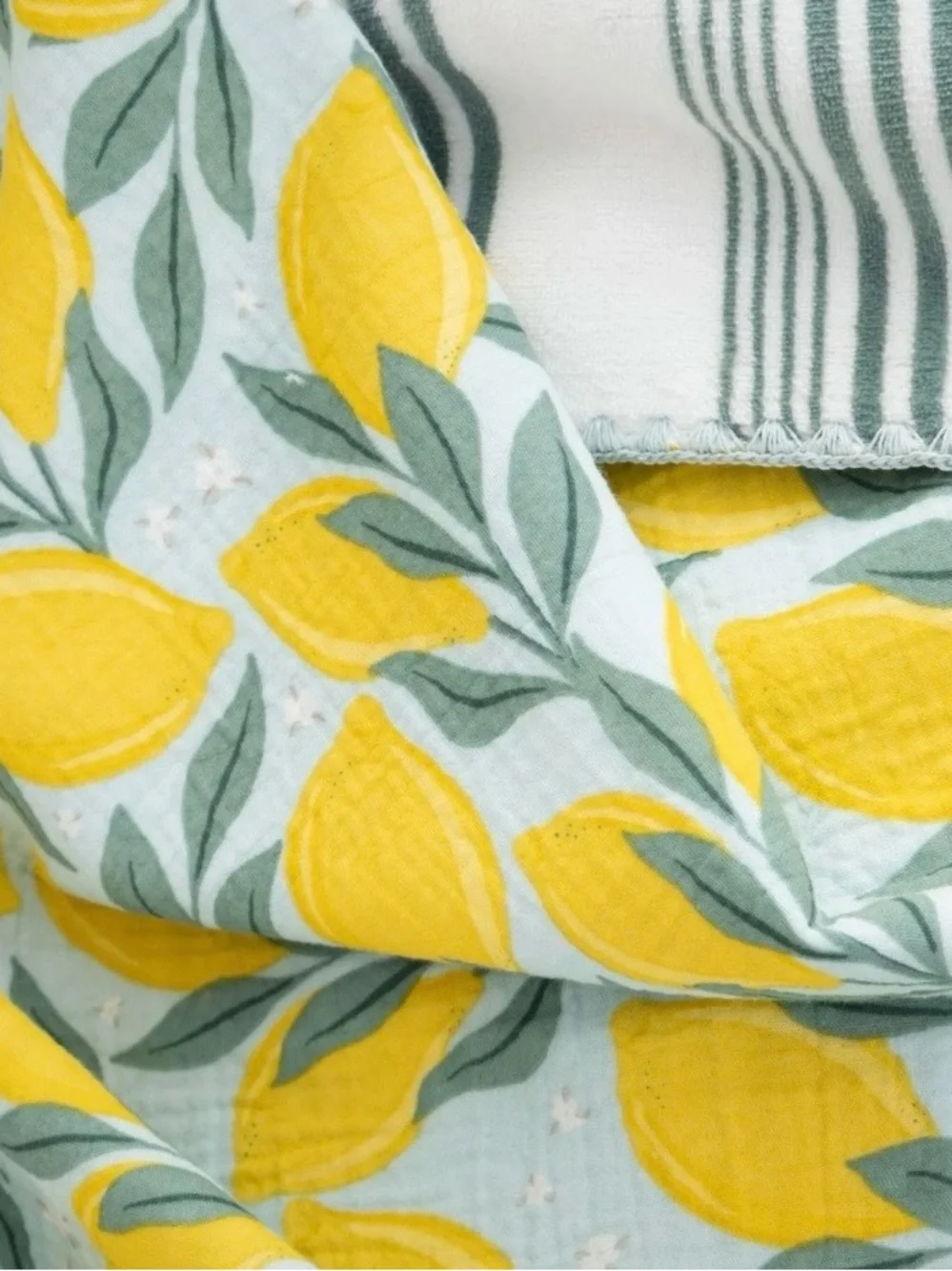 Berkshire Cotton & Gauze Throw blanket Lemon